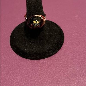 Wire bead ring handmade